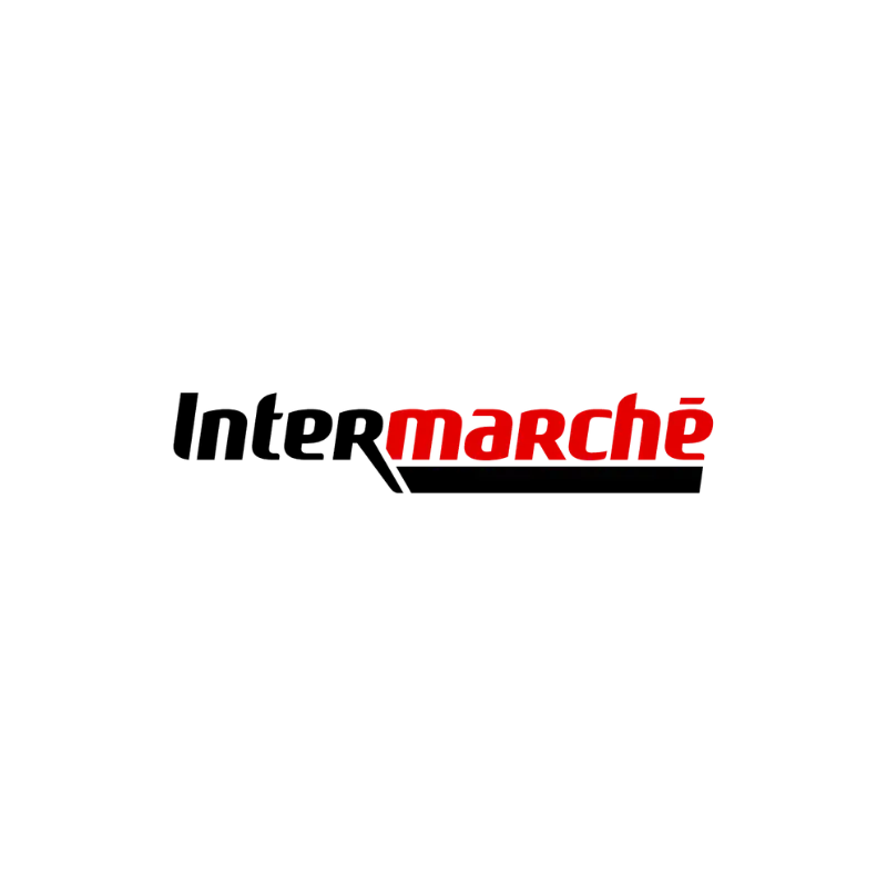 Intermarche Logo logo firmy z rolki reklamowej